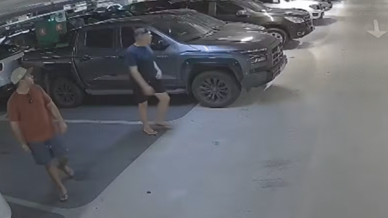 🚨🚗 Suspeito da ‘Quadrilha da Hilux’ é preso arrombando carros no Aeroporto do Recife