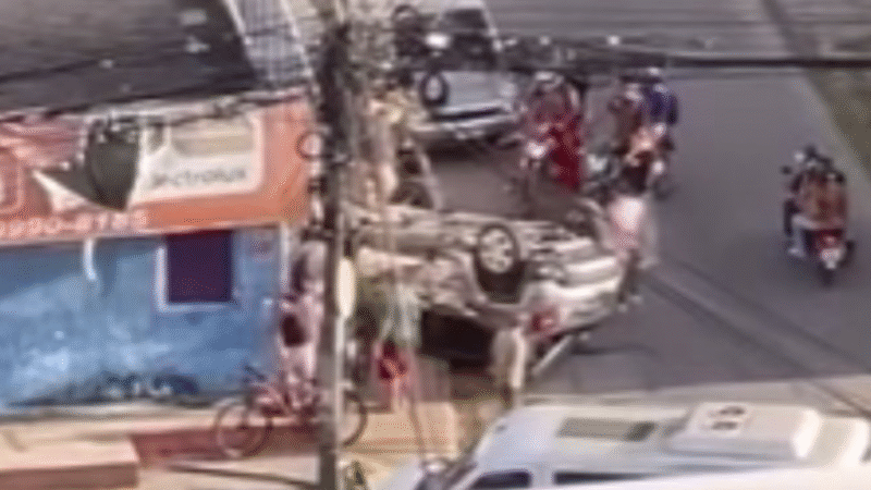 🚨 Pedestre morre após ser atingido por carro durante grave acidente em Candeias, Jaboatão