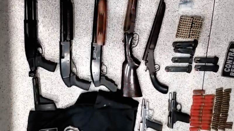 🚨 Preso em São Lourenço: homem com arsenal e drogas tenta fugir e mobiliza reforço policial