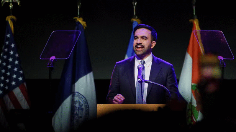 🌆 ZOHRAN MAMDANI FAZ HISTÓRIA EM NOVA YORK E PROMETE “MOSTRAR AOS EUA COMO DERROTAR TRUMP”