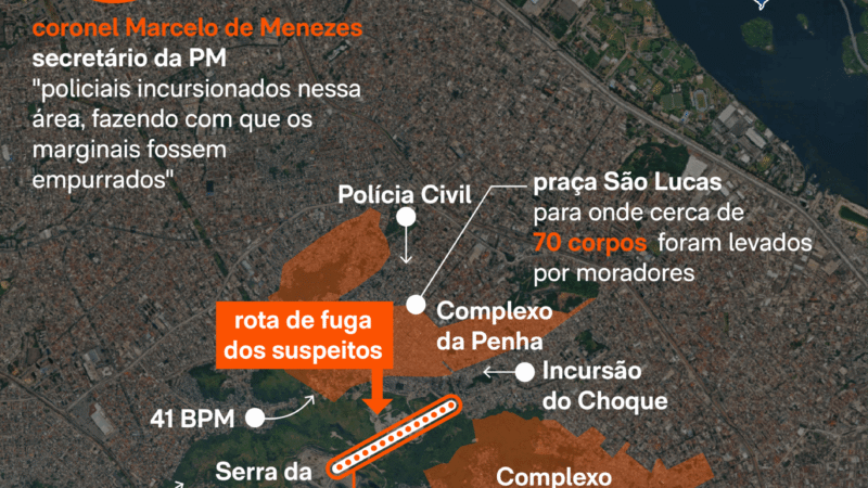 “Muro do BOPE”: como funcionou a tática que cercou o CV na Penha e no Alemão