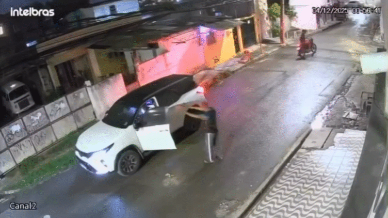 🔥 Vereador é rendido e tem carro roubado no Recife; vídeo mostra ação em segundos