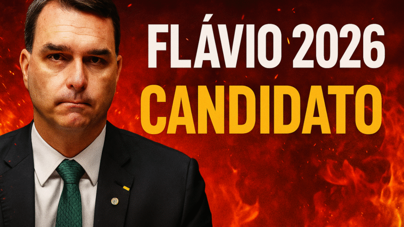 Jair escolhe o filho: Flávio será candidato a presidente em 2026 e mercado reage com pior queda em 4 anos