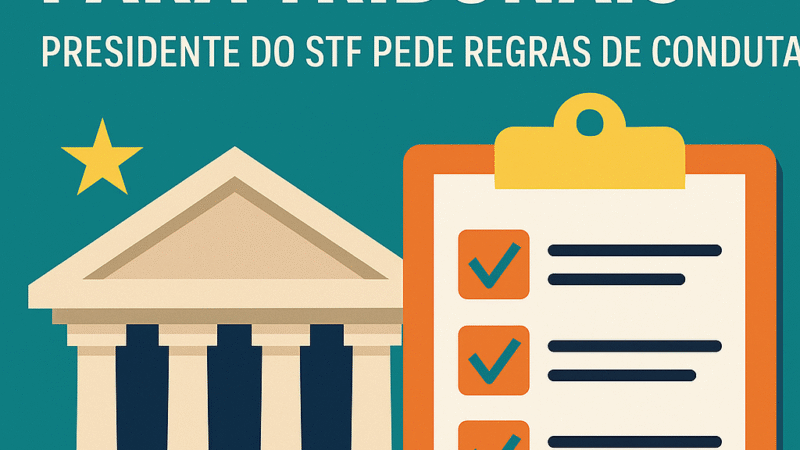 DEPOIS DE JATINHO, BANCO MASTER E “GILMARPALOOZA”, FACHIN QUER CÓDIGO DE ÉTICA PARA BOTAR FREIO EM MINISTROS