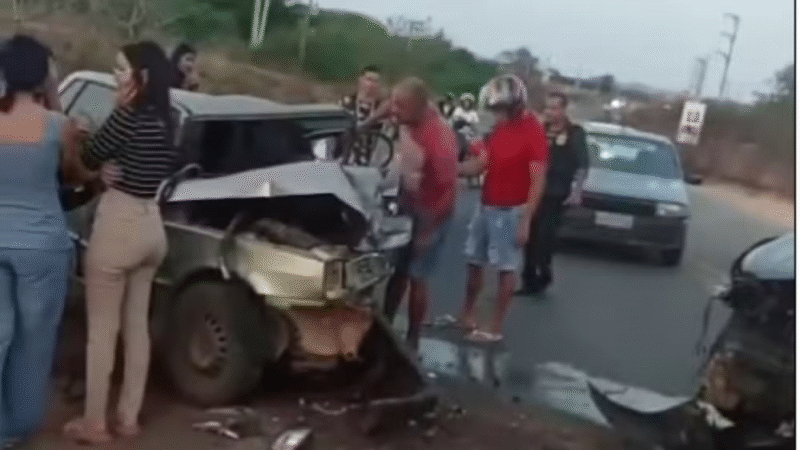 Colisão na PE-95 mata casal de idosos em Riacho das Almas; motorista é preso em flagrante