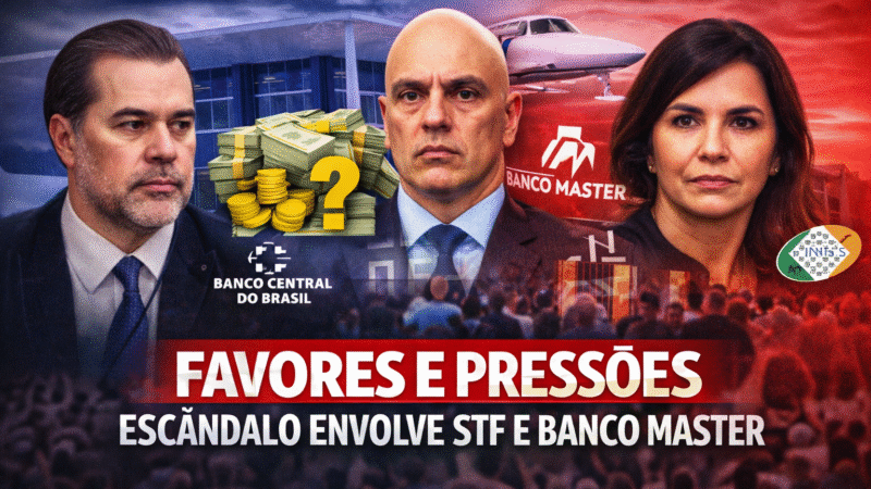 🚨 CHOQUE: MINISTROS DO STF USARAM PODER PARA PROTEGER BANCO CRIMINOSO