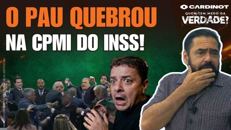 CPMI do INSS vira RINGUE após quebra de sigilo do LULINHA! VEJA O CAOS