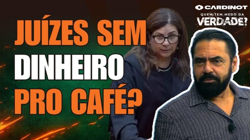 JUÍZES RECLAMANDO QUE NÃO TEM CAFÉ?