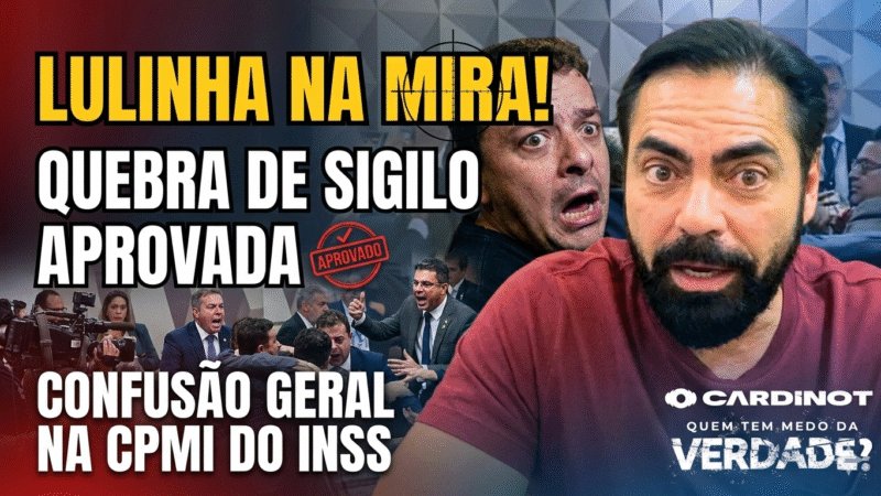 LULINHA NA MIRA! Quebra de Sigilo Aprovada e CONFUSÃO Geral na CPMI do INSS