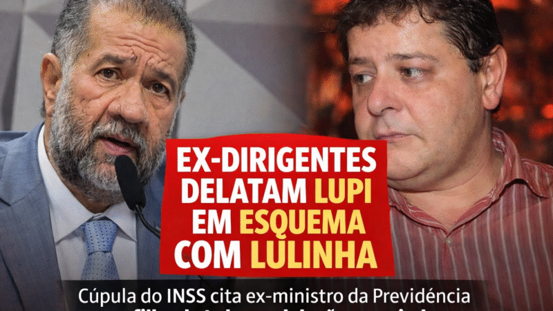 🔥 DELAÇÃO ATINGE CÚPULA: EX-DIRIGENTES DO INSS CITAM CARLOS LUPI EM ESQUEMA DE DESCONTOS
