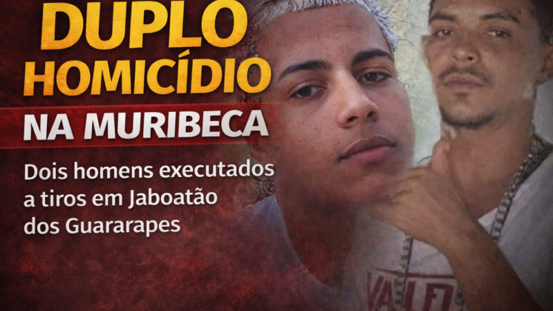 Execução na Muribeca: dois homens são mortos a tiros em plena via pública em Jaboatão