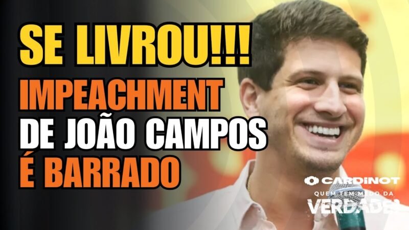 Câmara do Recife REJEITA Impeachment de João Campos do PSB!