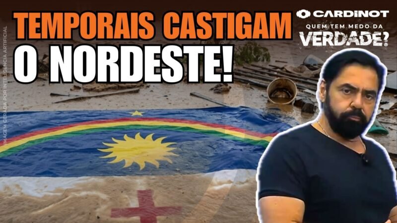 TEMPORAL no AGRESTE de PERNAMBUCO derruba ÁRVORES e ALAGA CIDADES! ASSISTA AGORA