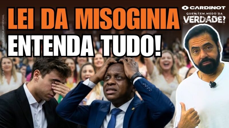 LEI DA MISOGINIA APROVADA NO SENADO! Justiça ou exagero? 😳