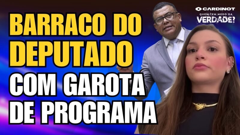FLAGRADO: DEPUTADO FEDERAL em BARRACO com GAROTA DE PROGRAMA em Brasília! ASSISTA AGORA