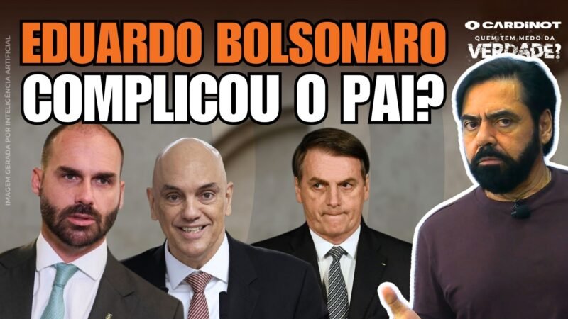 Vídeo de EDUARDO BOLSONARO gera ORDEM de MORAES sobre JAIR BOLSONARO! VEJA AGORA