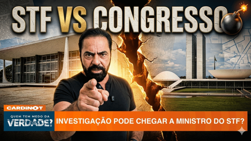 BLINDAGEM NO STF? Gilmar anula quebra de sigilo e trava CPI do Crime Organizado