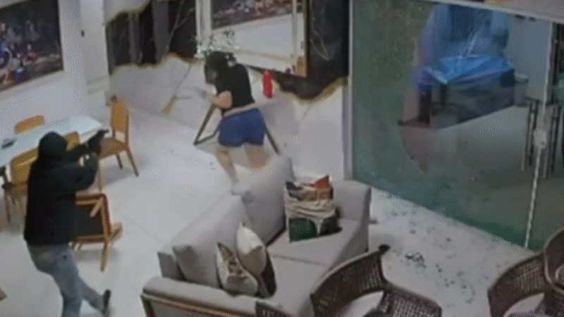 Mulher é assassinada a tiros em condomínio de luxo em Gravatá; crime foi filmado por câmeras