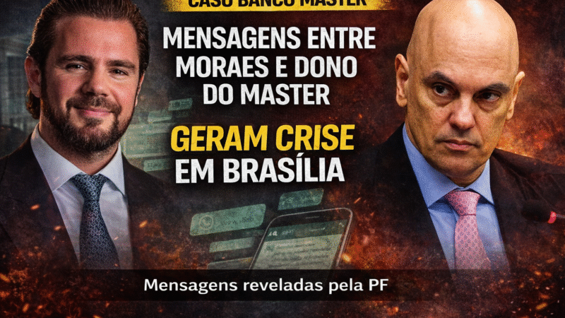 Pressão sobre Moraes cresce após mensagens com banqueiro do Master; oposição fala em prisão e governistas pedem código de ética no STF