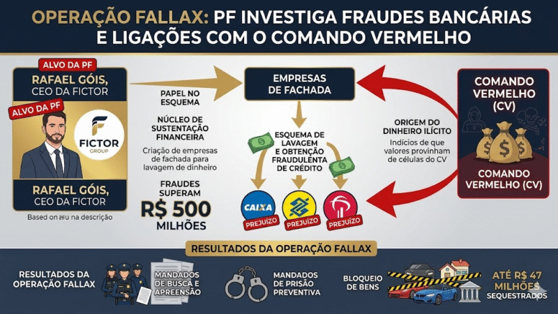 🚨 CEO DA FICTOR É ALVO DA PF EM OPERAÇÃO QUE INVESTIGA FRAUDES DE R$ 500 MILHÕES E LIGAÇÃO COM O CV