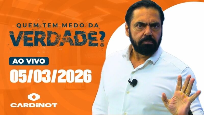CARDINOT AO VIVO – 05/03/2026