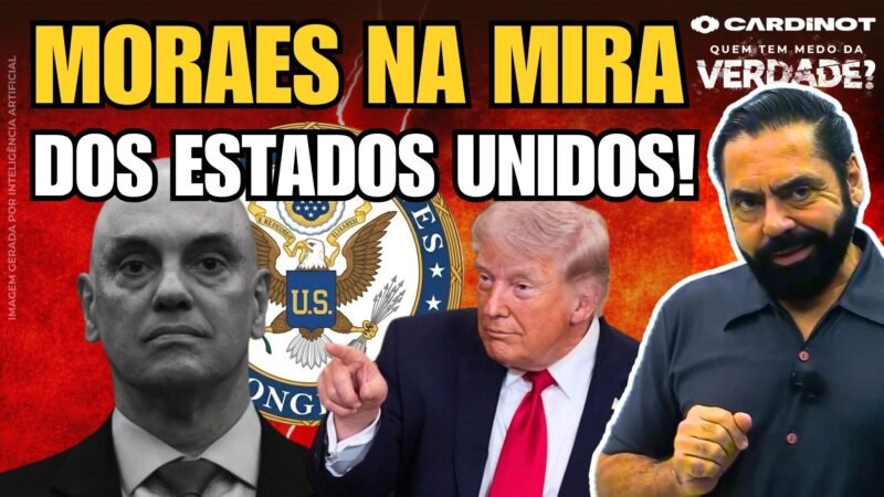 CONGRESSO DOS ESTADOS UNIDOS ACUSA ALEXANDRE DE MORAES de CENSURA GLOBAL! VEJA AGORA
