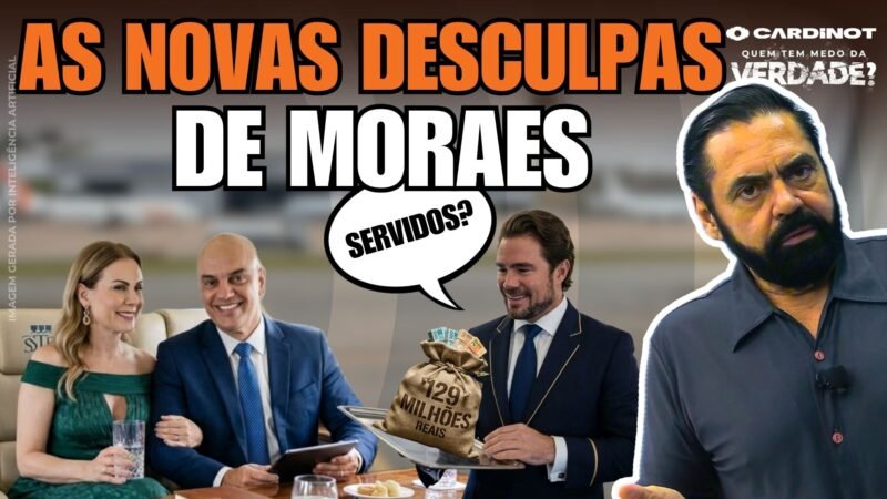 ALEXANDRE DE MORAES se Pronuncia sobre JATOS de VORCARO e a Nota Deixa MAIS DÚVIDAS! VEJA AGORA