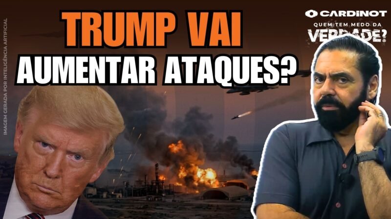 TRUMP vai INTENSIFICAR ATAQUES ao IRÃ nas PRÓXIMAS SEMANAS! VEJA AGORA