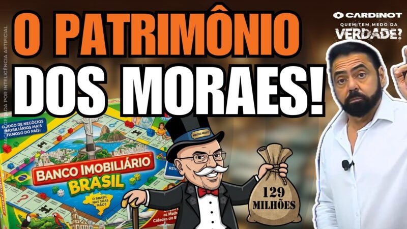 ALEXANDRE DE MORAES Triplicou o PATRIMÔNIO com 17 Imóveis à Vista! ENTENDA AQUI