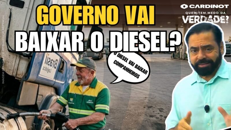 O GOVERNO jogou R$10 BI no DIESEL e os PREÇOS ainda podem SUBIR! VEJA ANTES QUE SEJA TARDE