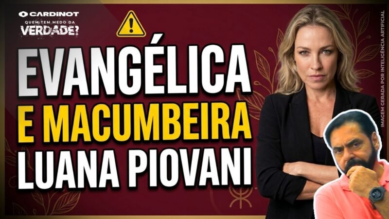 LUANA PIOVANI se Declara EVANGÉLICA MACUMBEIRA e DIVIDE a Internet! VEJA AGORA