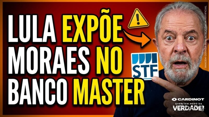 Como Lula tentou salvar Moraes do escândalo do Banco Master