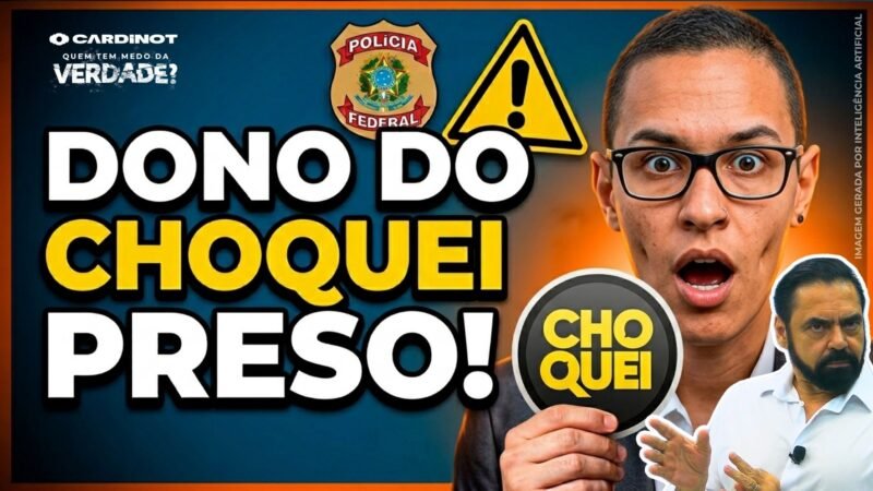 CHOQUEI e POLÍCIA FEDERAL: Dono da Página PRESO em Esquema de R$1,6 BI! VEJA ANTES QUE SEJA TARDE
