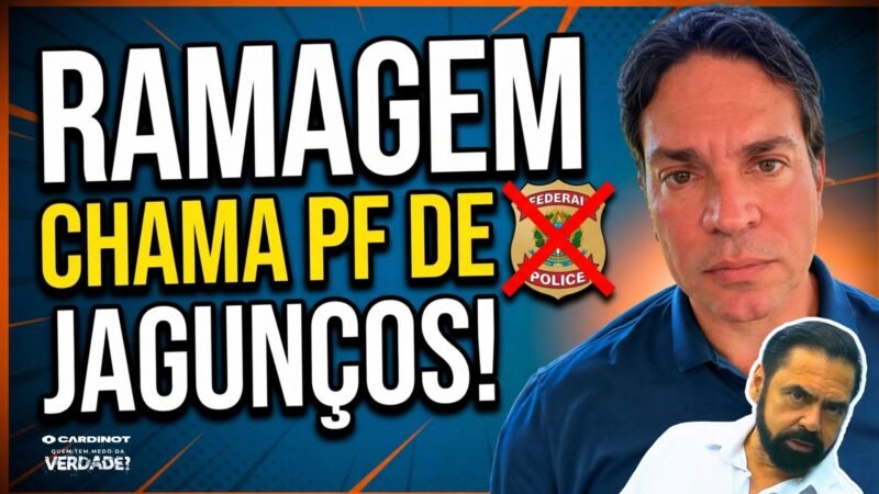 RAMAGEM chama POLÍCIA FEDERAL de ‘JAGUNÇOS’ após ser SOLTO pelo ICE nos EUA! NÃO PERCA ISSO