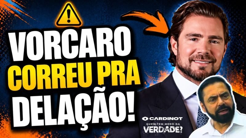 DANIEL VORCARO Corre para FECHAR DELAÇÃO! O que ele SABE que ASSUSTA o STF? DESCUBRA AGORA