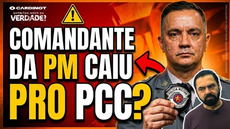 PMSP e PCC: o ESCÂNDALO que DERRUBOU o COMANDANTE da PM de São Paulo! DESCUBRA AGORA
