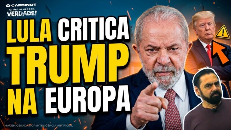 Lula solta o verbo contra Trump em Barcelona