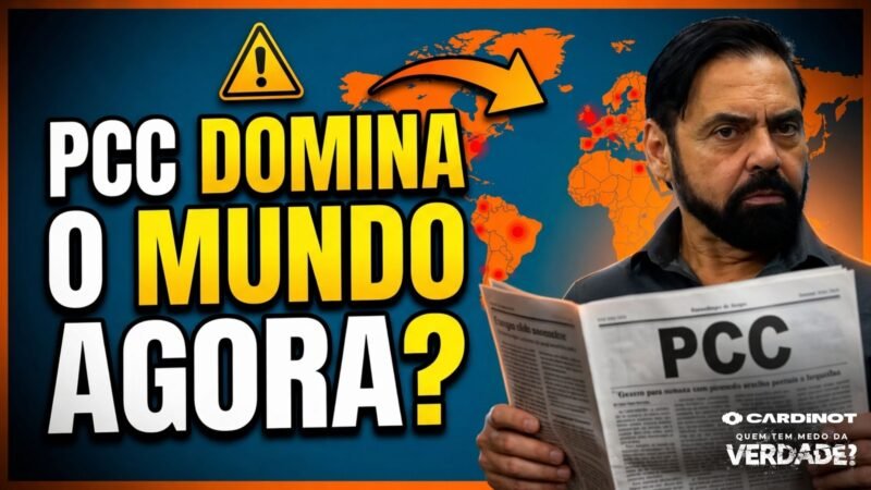 PCC DOMINANDO o MUNDO? Wall Street Journal COMPARA à MÁFIA ITALIANA | VEJA ANTES QUE SEJA TARDE