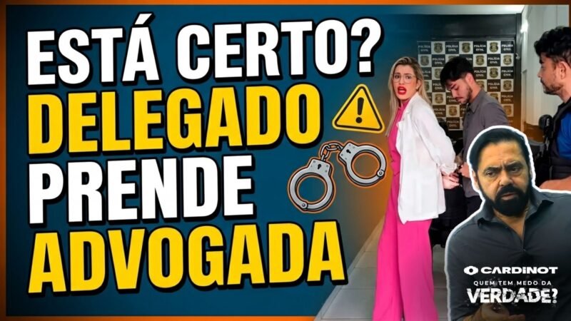 DELEGADO PRENDE ADVOGADA no PRÓPRIO ESCRITÓRIO após CRÍTICA nas REDES! CONFIRA AGORA