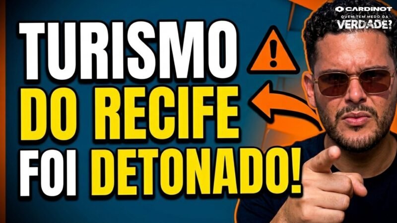 POLÊMICA: Influenciador CRITICA o TURISMO em RECIFE!