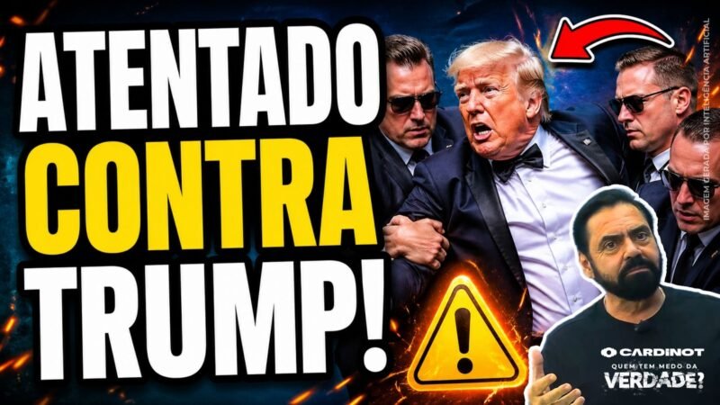 DONALD TRUMP é Retirado às Pressas de JANTAR com a IMPRENSA após ATAQUE a TIROS! CONFIRA AGORA