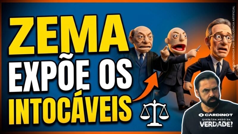 ROMEU ZEMA lança NOVO EPISÓDIO dos INTOCÁVEIS e IRONIZA GILMAR e MORAES! VEJA AGORA