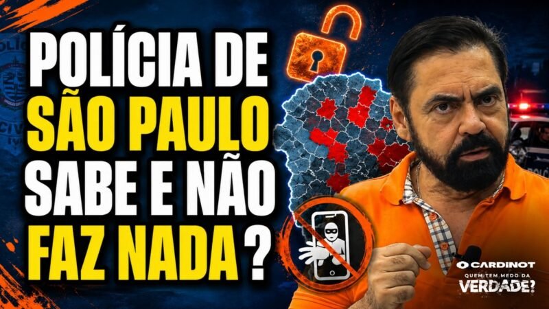 CRIME ORGANIZADO e FURTO de CELULAR em SÃO PAULO: a POLÍCIA SABE e NÃO FAZ NADA? DESCUBRA AGORA