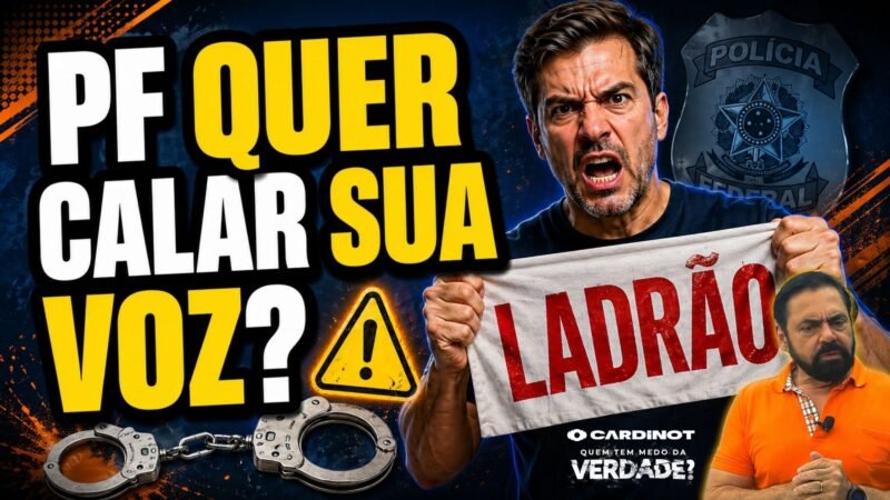 POLÍCIA FEDERAL tenta RETIRAR FAIXA de Morador na sua PRÓPRIA JANELA! VEJA ANTES QUE SEJA TARDE