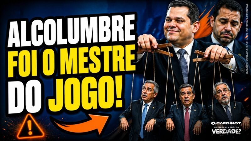 ALCOLUMBRE articulou votos para BARRAR MESSIAS no SENADO! VEJA AGORA