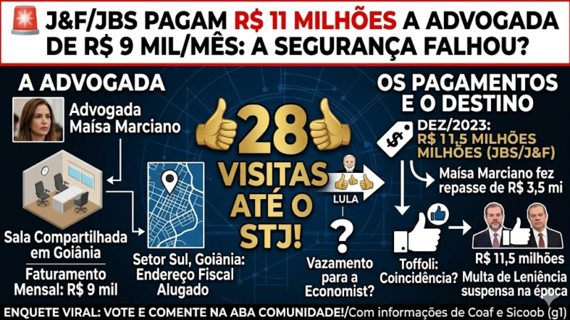 🚨 R$ 11 MILHÕES EM TRANSFERÊNCIAS LEVANTAM ALERTA DE POSSÍVEL LAVAGEM: ESCRITÓRIO QUE FATURAVA R$ 9 MIL ENTRA NA MIRA DO COAF