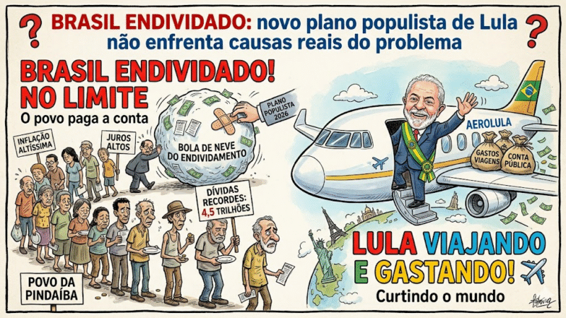 BRASIL ENDIVIDADO: GOVERNO LULA PREPARA NOVO PACOTE PARA DÍVIDAS EM MEIO A PRESSÃO E ALTA DA INADIMPLÊNCIA