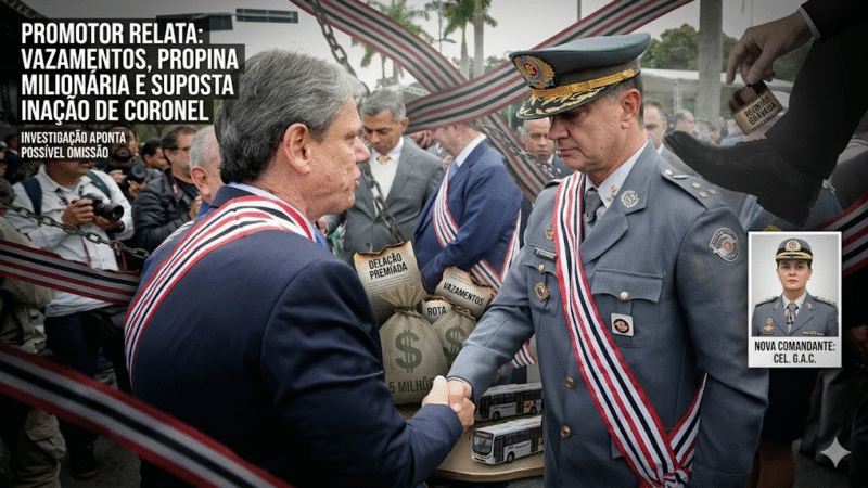 BOMBA NA PM DE SP: DEPOIMENTOS LIGAM EX-COMANDANTE A SUPOSTA OMISSÃO EM CASO DO PCC