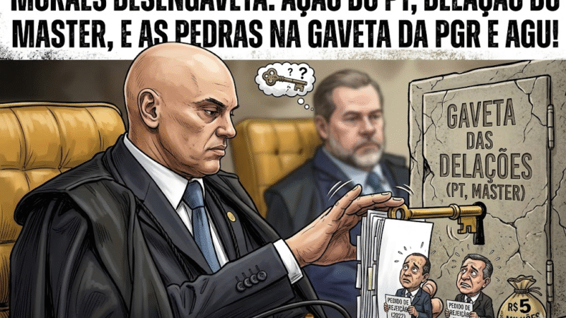 PGR E AGU PEDIRAM PARA BARRAR AÇÃO DO PT NO STF — CASO É REATIVADO POR MORAES