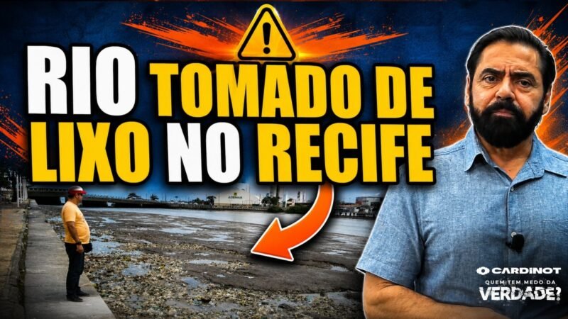 RIO CAPIBARIBE afogado em LIXO no RECIFE: o que está MATANDO esse RIO | VEJA AGORA